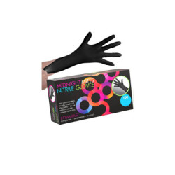FRAMAR MIDNIGHT MITTS NITRILE GLOVES 100 MEDIUM