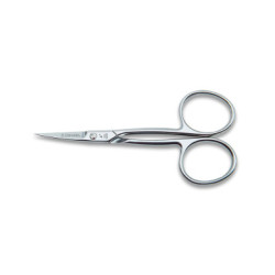 TIJERA CUTICULA CURVA INOX 4" D 3C