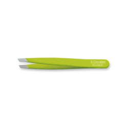 PINZA INOX P.SESGADA VERDE 9 cm. D 3C