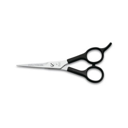 TIJERA PELUQ. SCUOLA APOYAD. 5" NEGRA D 3C