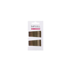 CLIP ONDULADO 51MM BRONCE CARTÓN 24 UNDS