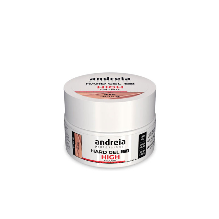 HARD GEL HIGH VISCOSITY NUDE 44GRS