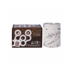 FRAMAR EMBOSSED ROLL MEDIUM DARK ACADEMIA 320 FT.