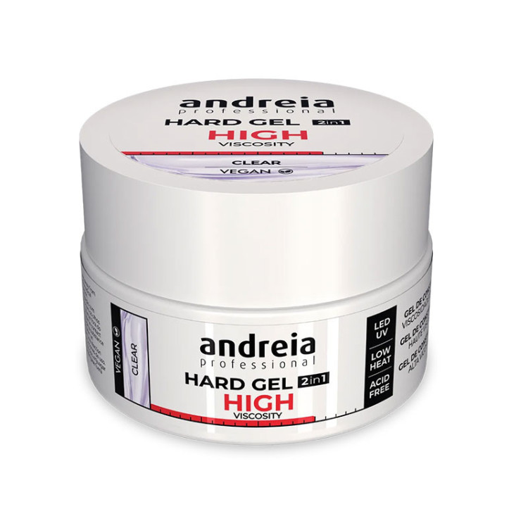 ANDREIA HARD GEL HIGH VISCOSITY CLEAR 200GRS