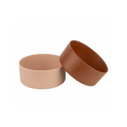 BAMBOO BOWLS NEUTRALS TERRA 2PC