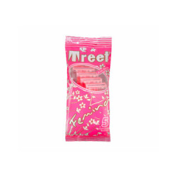 MAQUINILLA DE AFEITAR DESECHABLES ROSAS 5 UDS BODY RAZOR TREET FEMENINA