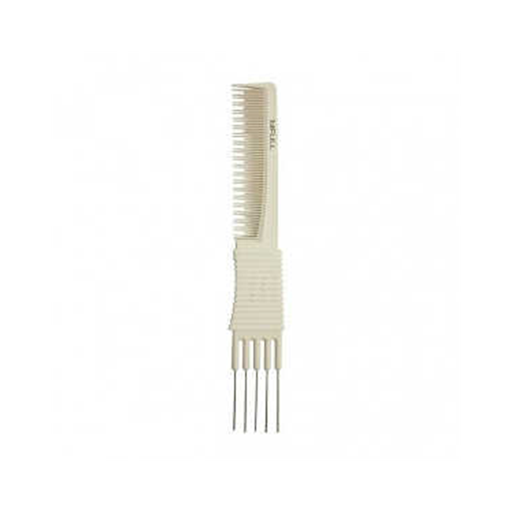 BIFULL PEINE AHUECADOR 5 PUAS METAL BLANCO