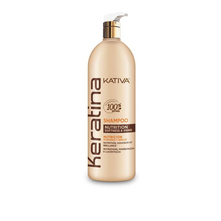 KATIVA KERATINA SHAMPOO 1000 ML.