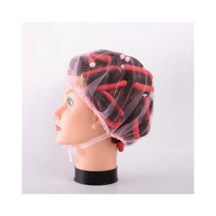 BIFULL GORRO REDECILLA ROSA DE NOCHE CON CINTA