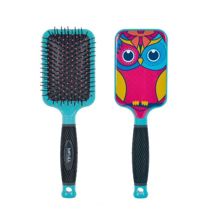 BIFULL CEPILLO RAQUETA BUHO PINK