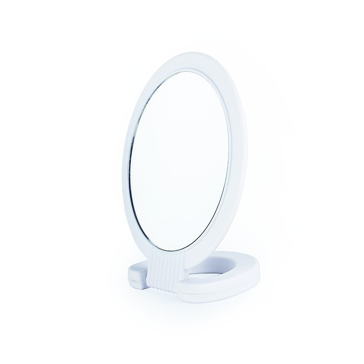 ESPEJO CLAM BLANCO 12.3CM SOPORTE MULTIFUNCIONAL BIFULL