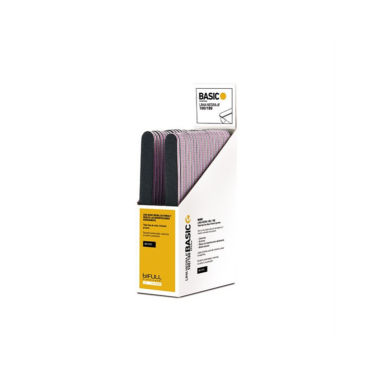 BIFULL LIMA NEGRA BASIC 100/180 1UDS