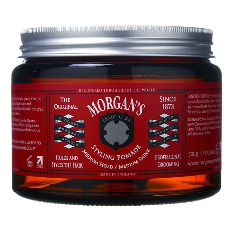 MORGAN'S STYLING POMADE MEDIUM HOLD / MEDIUM SHINE 500GR