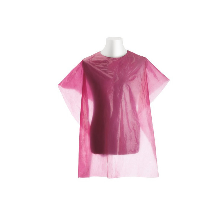CAPA MONOUSO POLIETILENO 90X115CM TELLA PINK