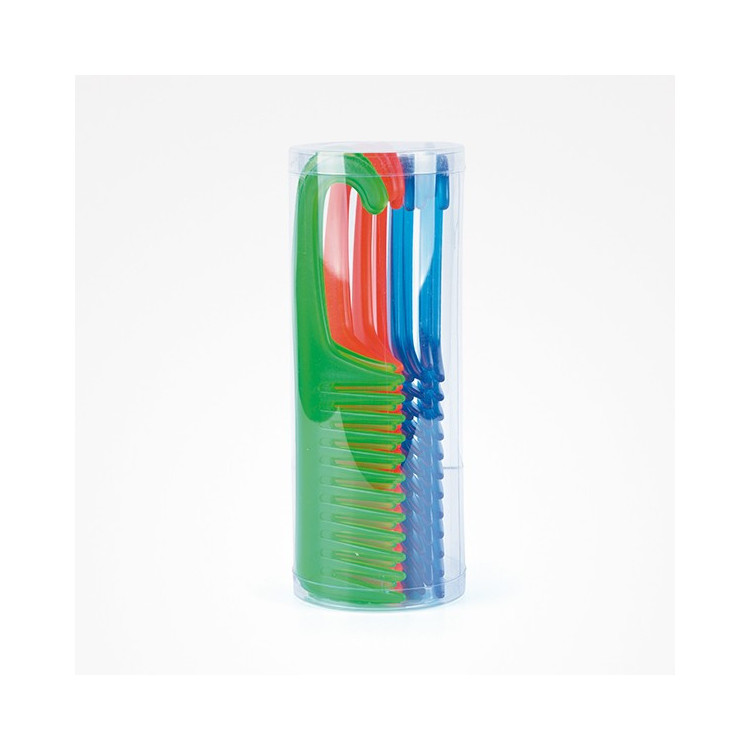 BIFULL BOTE PEINES GANCHO DUCHA 12 UNDS.