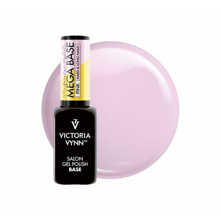 GEL POLISH MEGA BASE PINK 8ML