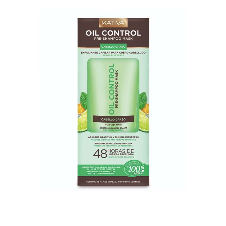 KATIVA OIL CONTROL PRE-SHAMPOO MASK 200ML