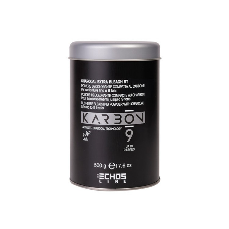 DECOLORACION 9 TONOS CARBON KARBON9 500GR DECOLORACION 9 TONOS CARBON KARBON9 500GR