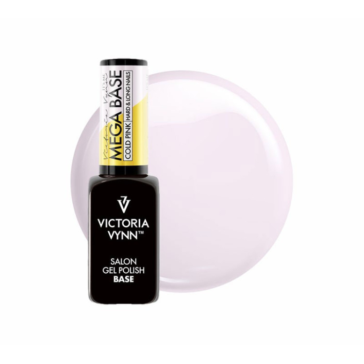 GEL POLISH MEGA BASE COLD PINK 8ML GEL POLISH MEGA BASE COLD PINK 8ML