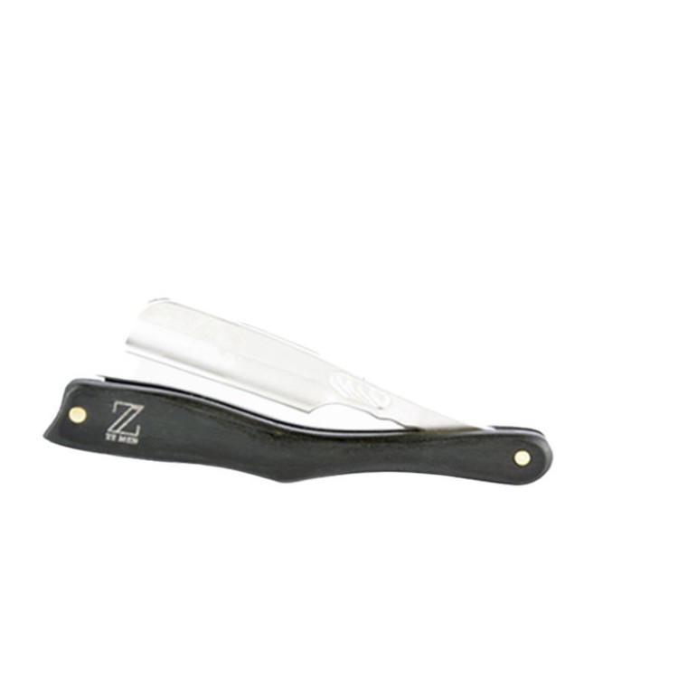 ZZ NAVAJA DE CORTE MANGO ERGONÓMICO DE MADERA NEGRO ZZ NAVAJA DE CORTE MANGO ERGONÓMICO DE MADERA NEGRO
