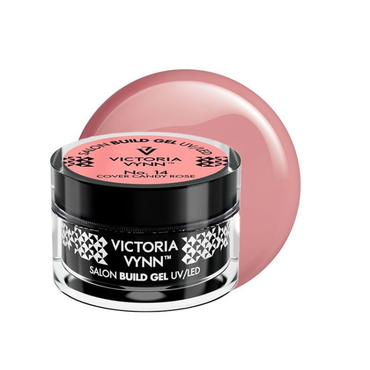 BUILD GEL UV/LED COVER CANDY ROSE 14 50ML