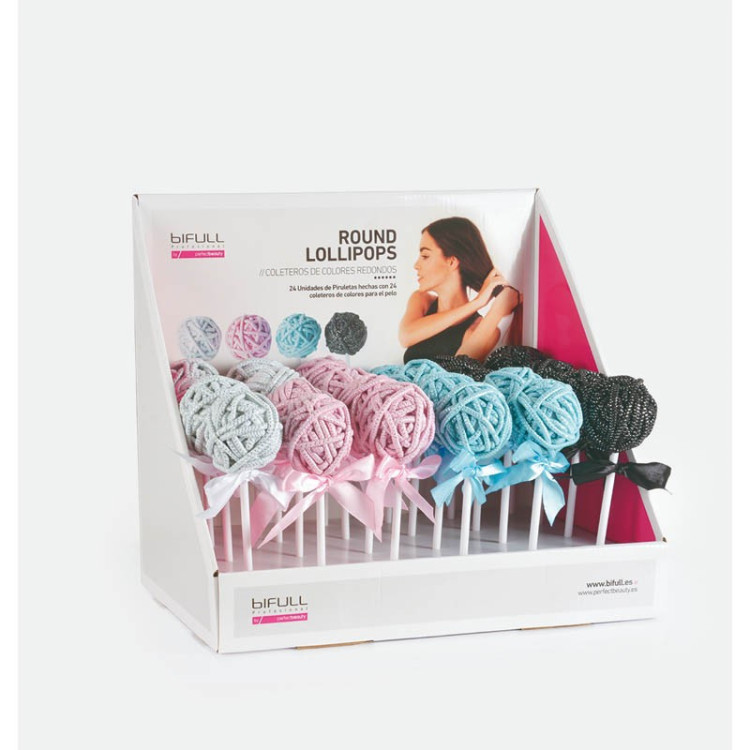 EXPOSITOR PIRULETA LOLLIPOP ROUND 24 UNIDS EXPOSITOR PIRULETA LOLLIPOP ROUND 24 UNIDS