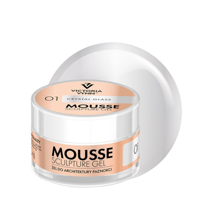 MOUSSE SCULPTURE GEL CRYSTAL GLASS 01 50ML
