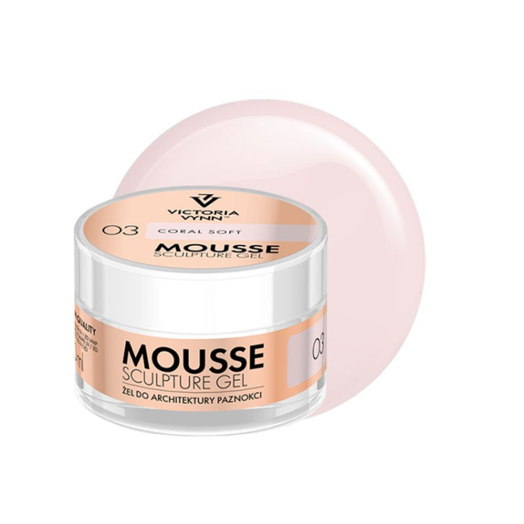 MOUSSE SCULPTURE GEL CORAL SOFT 03 50ML