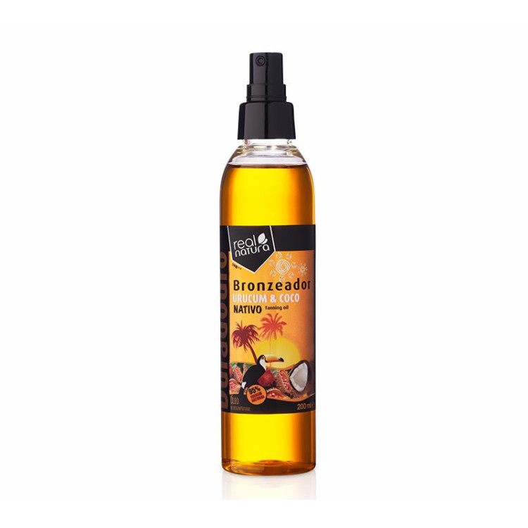 ÓLEO BRONZEADOR URUCUM + COCO 200ML