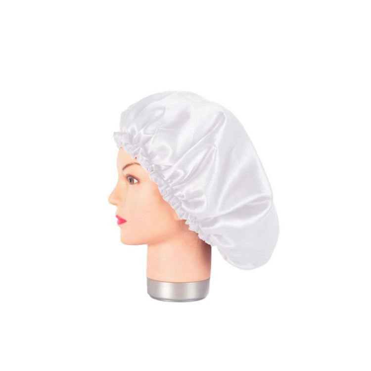 GORRO DE SATÉN BLANCO ANTI FRIZZ GORRO DE SATÉN BLANCO ANTI FRIZZ