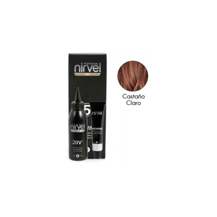 HOMME COLORACIÓN EN CREMA CT7 CASTAÑO CLARO 30ML