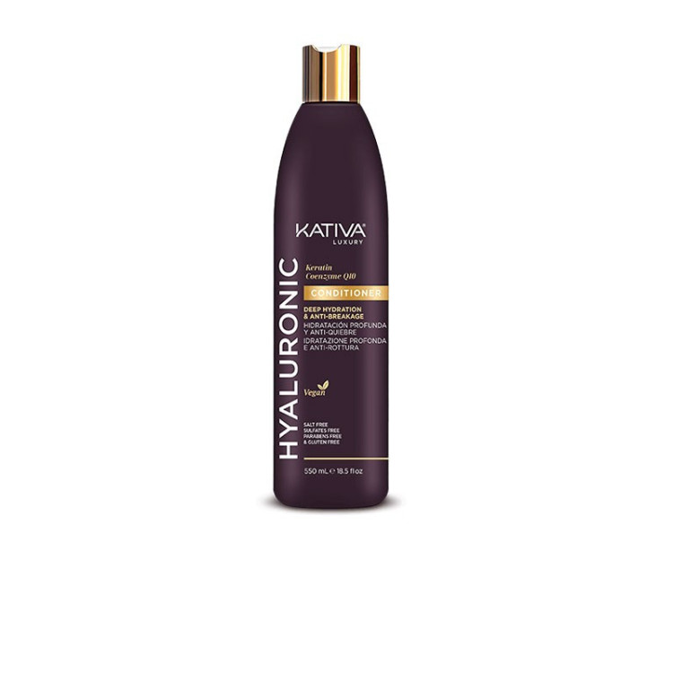 KATIVA HYALURONIC KERATINA Q10 ACONDICIONADOR 550M