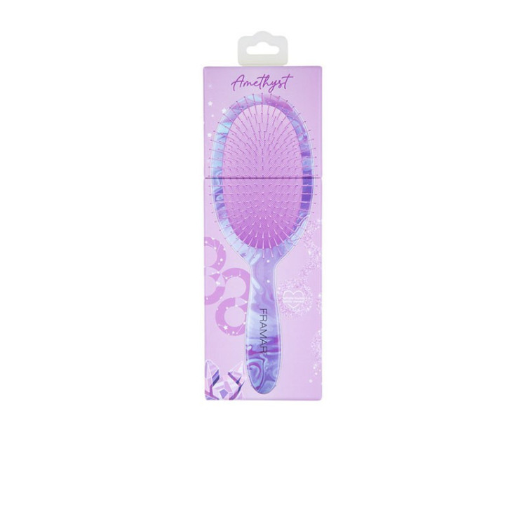 FRAMAR DETANGLE BRUSH MOONSTONE AMETHYST FRAMAR DETANGLE BRUSH MOONSTONE AMETHYST