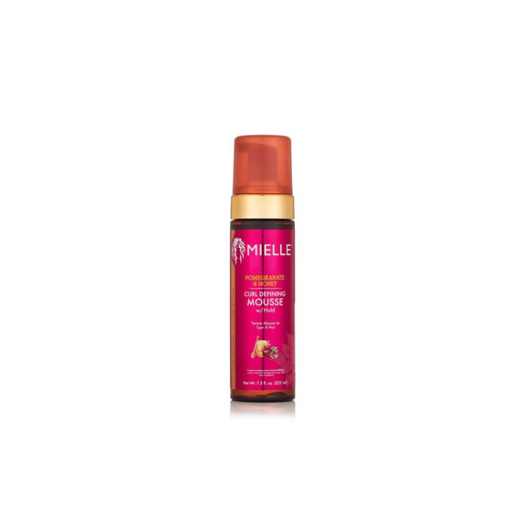 MIELLE POMEGRANATE & HONEY CURL DEFINING MOUSSE W/HOLD 222ML