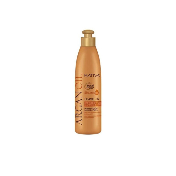 KATIVA ARGAN OIL LEAVE-IN PROTECTION SOFTENESS & SHINE 250ML