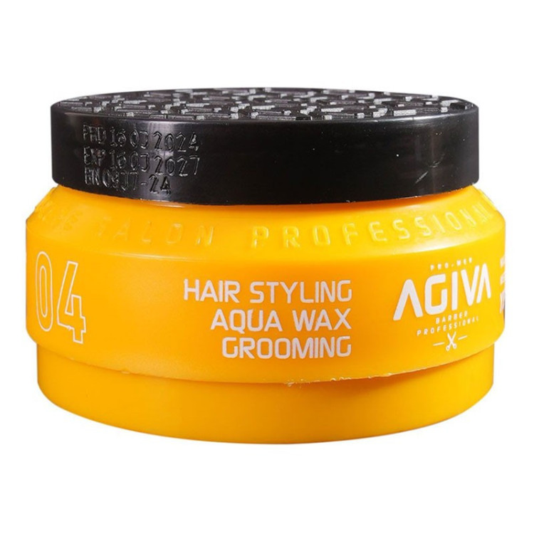 AGIVA HAIR STYLING AQUA WAX GROOMING YELLOW 04 90ML NUEVO FORMATO
