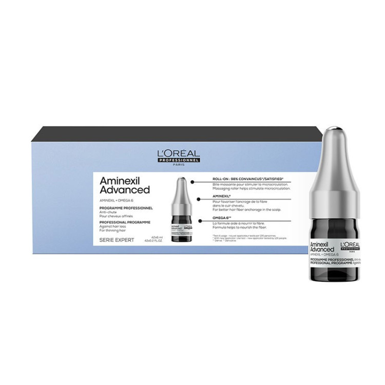 AMINEXIL ADVANCED ANTI-HAIR LOSS PROFESSIONAL PROGRAMME ANTI-HAIR LOSS ACTIVATOR 42X6ML