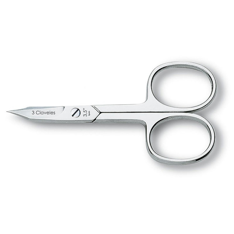 TIJERA UÑAS-CUTICULA CURVA 3.5" D 3C TIJERA UÑAS-CUTICULA CURVA 3.5" D 3C