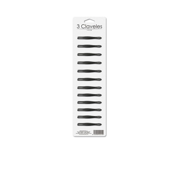 PINZA CANGREJO NEGRA 8 cm. EXP.12 u.  3C