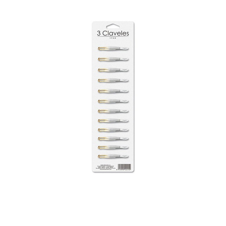 PINZA CANGREJO P.ORO 8 cm. EXP.12 u.  3C