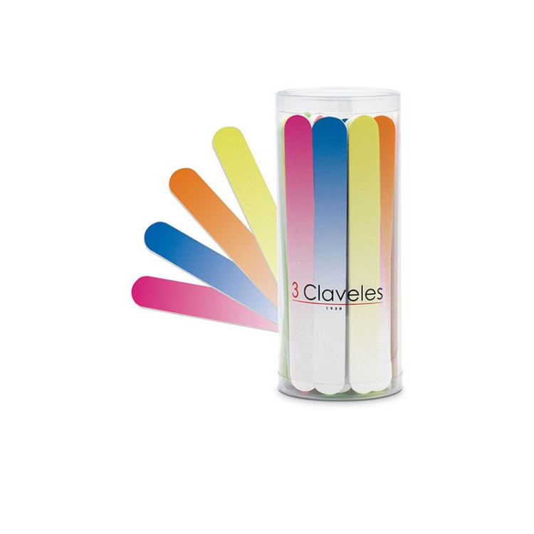 BOTE 30 LIMAS ACOLC. V.COLORES 18cm. 3C C.N.174029.8