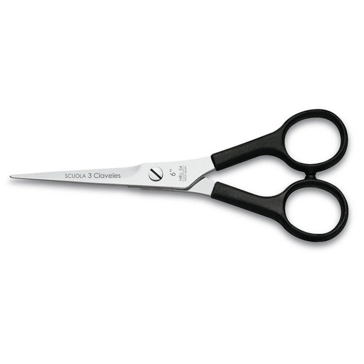 TIJERA PELUQ. SCUOLA 6" NEGRA D 3C TIJERA PELUQ. SCUOLA 6" NEGRA D 3C