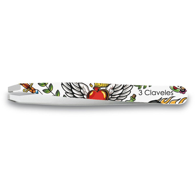 PINZA CANGREJO TATOO INOX 9.5 cm. D 3C PINZA CANGREJO TATOO INOX 9.5 cm. D 3C