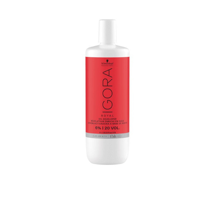 IGORA ROYAL OIL DEVELOPER 6% / 20 VOL. 1000ML ¡NUEVO!