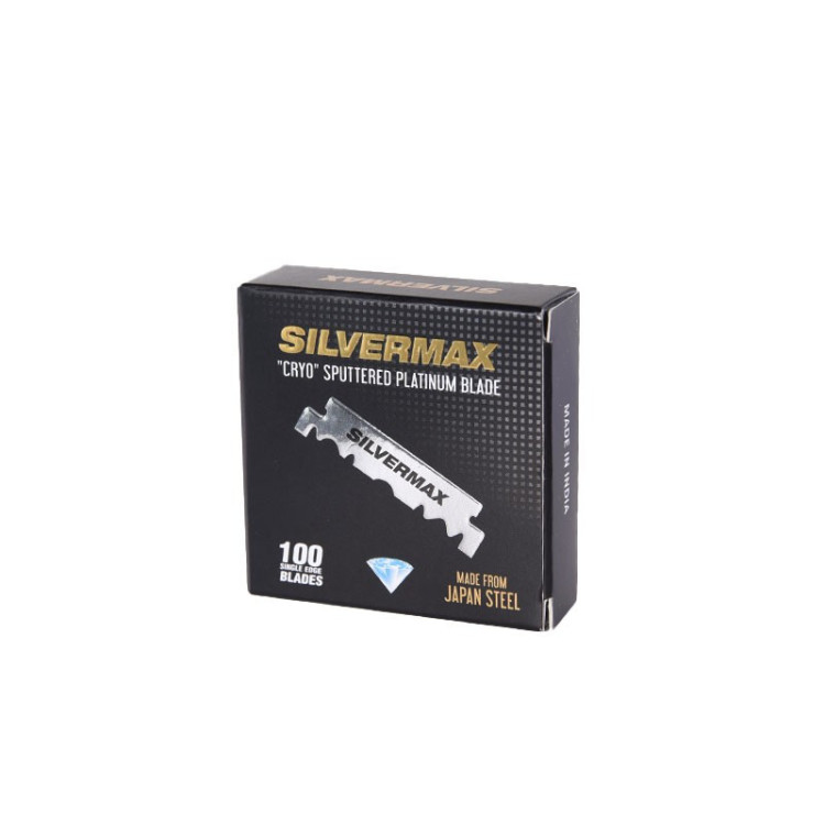 CUCHILLAS INDIVIDUAL SILVER MAX PACK 100 UNIDADES CUCHILLAS INDIVIDUAL SILVER MAX PACK 100 UNIDADES