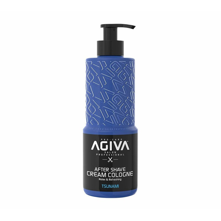 AGIVA AFTER SHAVE CREAM COLOGNE TSUNAMI 400ML AGIVA AFTER SHAVE CREAM COLOGNE TSUNAMI 400ML