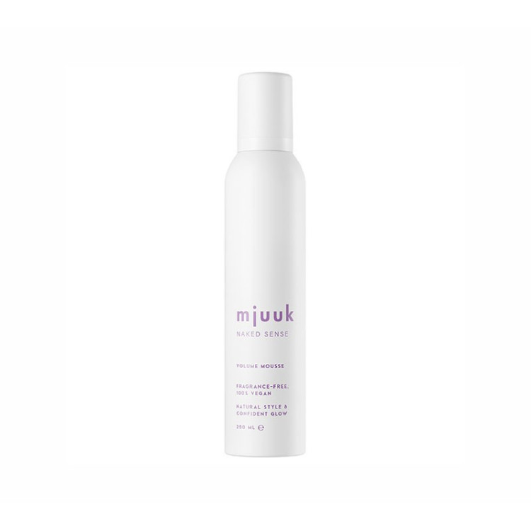 MJUUK NAKED SENSE FRAGRANCE-FREE VOLUME MOUSSE 250ML