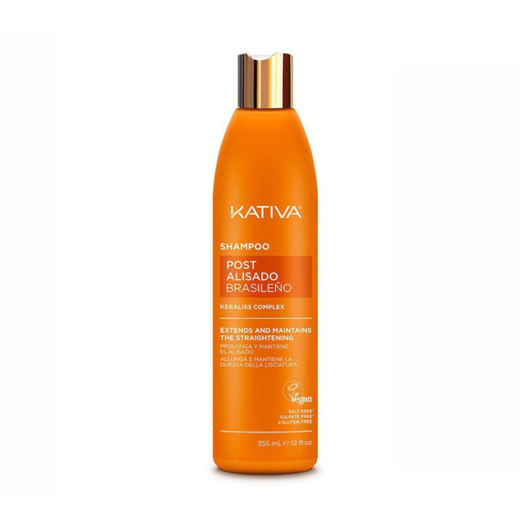 KATIVA SHAMPOO POST ALISADO BRASILEÑO 355ML