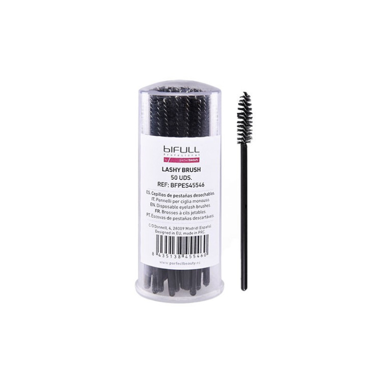 LASHY BRUSH CEPILLO DE PESTAÑAS DESECHABLES(50 UNDS)
