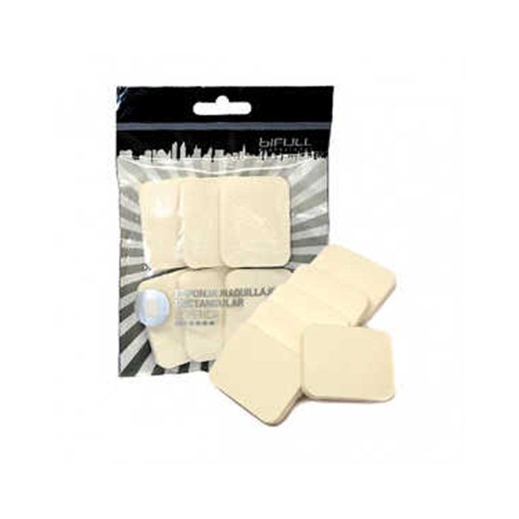 BIFULL ESPONJA MAQUILLAJE RECTANGULAR 6 UDS.